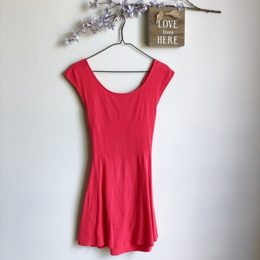 American Eagle Crossback Cherry Pop Kate Dress - Picture 1 of 3